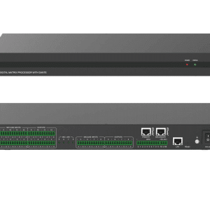 16x16 audio processor (dante 4x4)