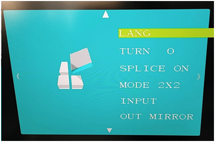hot sell lcd videowall controller 2x2 4k60hz input 4k30hz output with audio,usb,vga,dvi