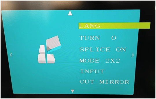 hot sell lcd videowall controller 2x2 4k60hz input 4k30hz output with audio,usb,vga,dvi
