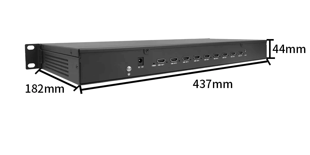 videowallcontroller 3x3 3x4 3x5 3x6 input and output rotation 4k lcd led
