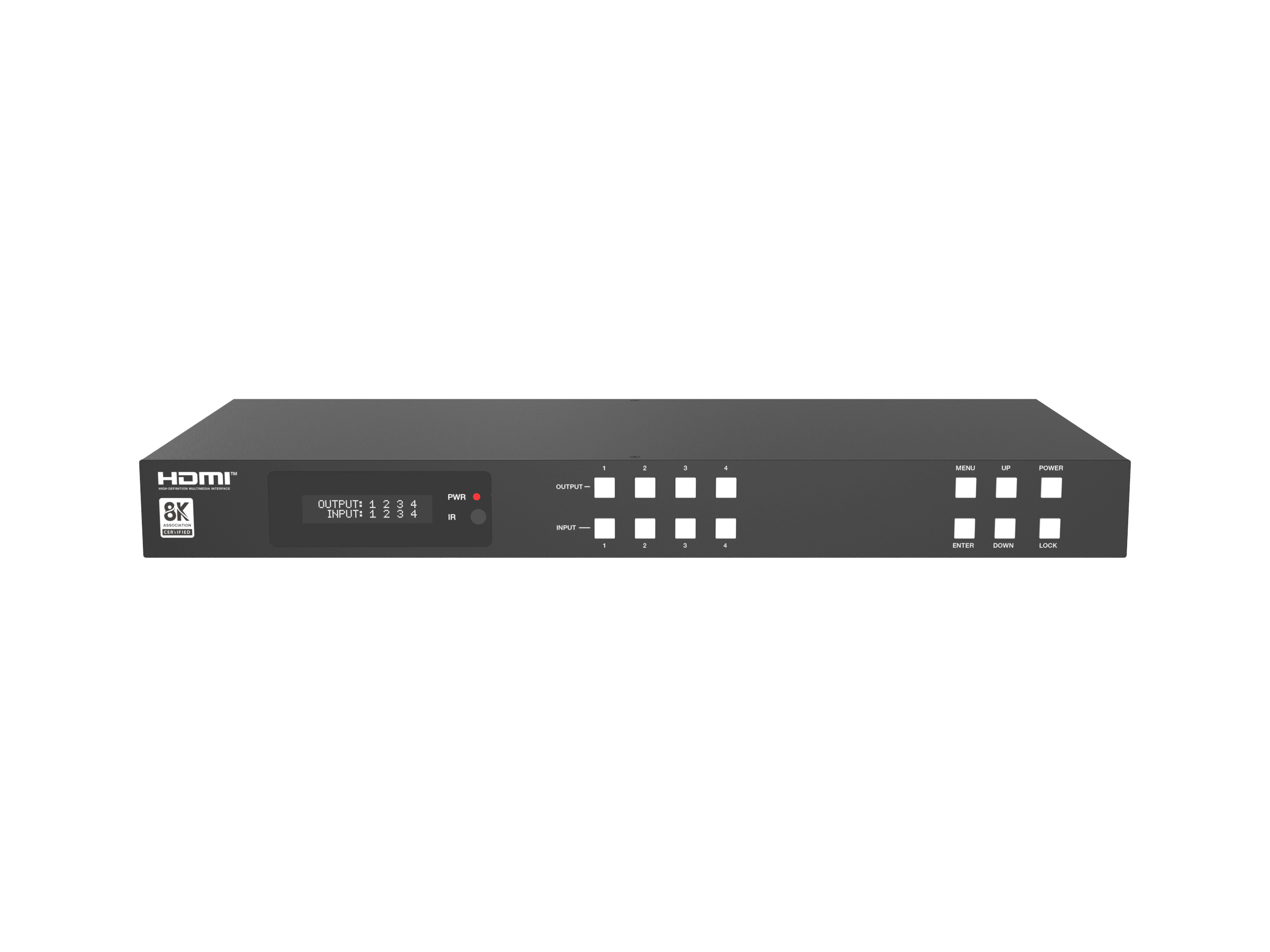new 8k 48gbps 4x4 8x8 hdmi2.1 hdcp2.3 hdmi matrix