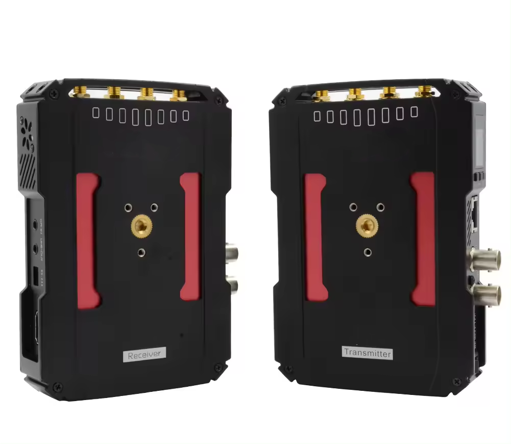800m/2624ft sdi/hdmi wireless hd video transmission kit with tally & audio wireless system 1080p tally signal return