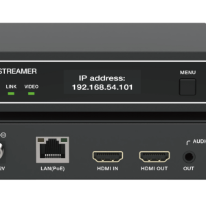 4k60 hdmi streamer unicast, multicast, multi stream, loop output