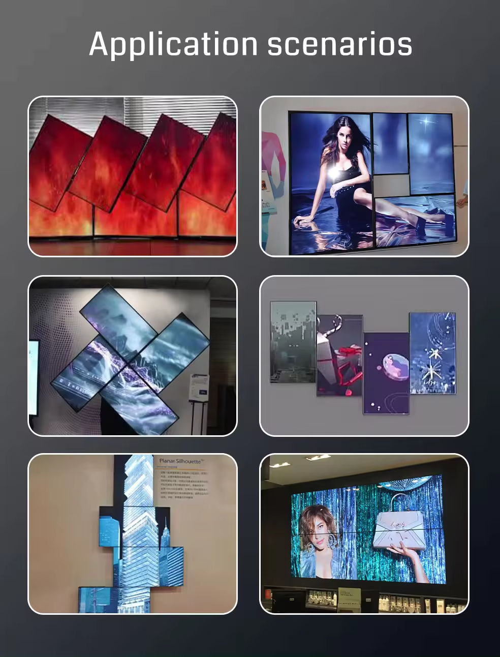 4k magical splicing processor,any angle for four screens