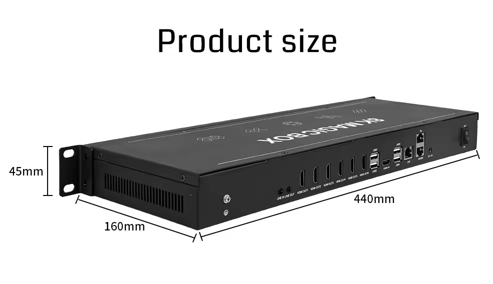 8k magical splicing processor,any angle for six screens