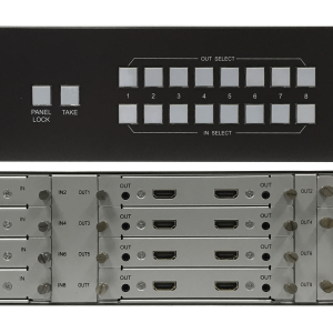 2 channel flexible modular matrix system 8x8,16x16,36x36,72x72,80x80 4k18gbps 2k