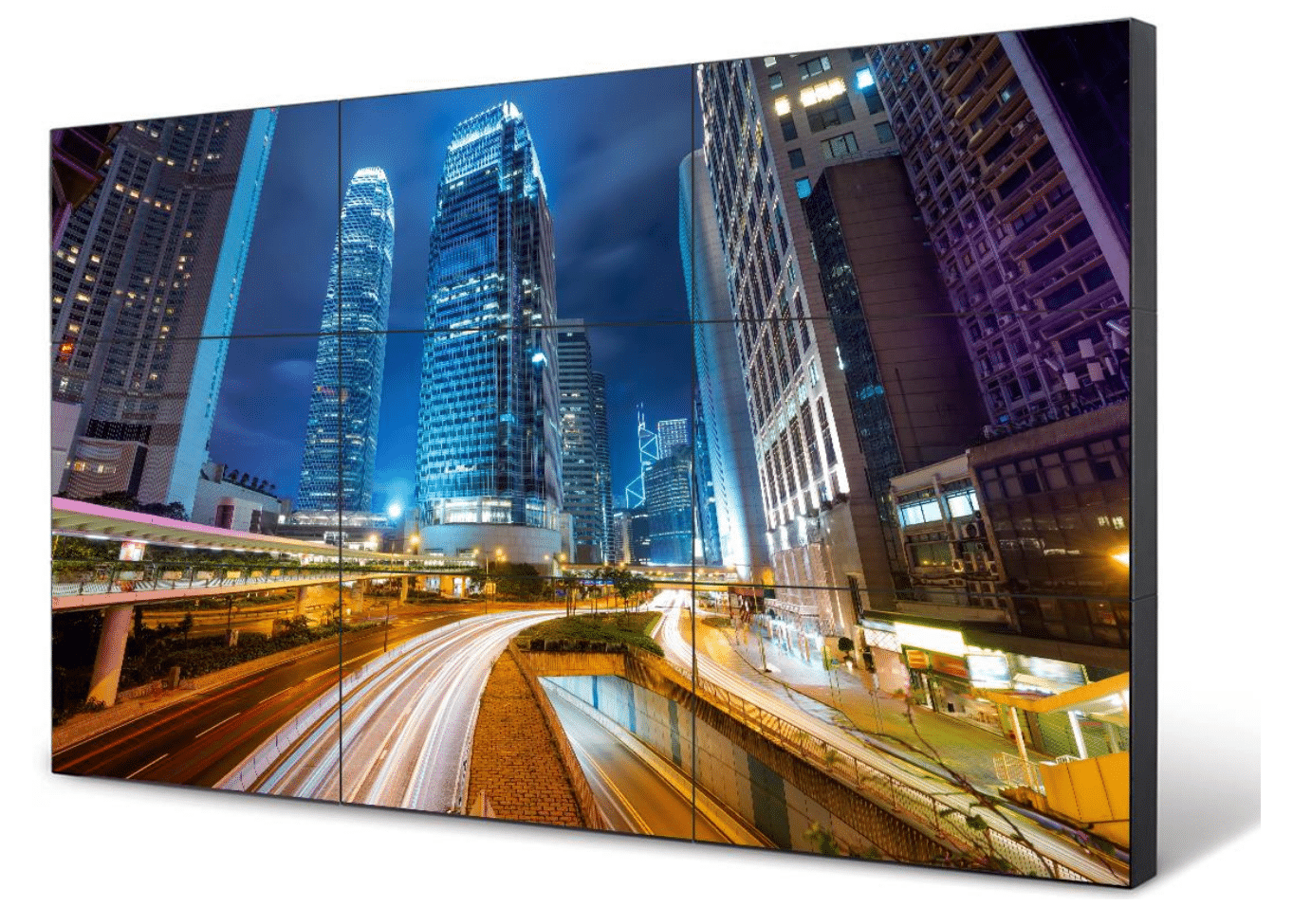 49 inch 3.5mm bezel lcd splicing screen—lg panel lcd videowall