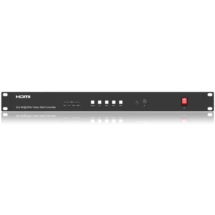 cascade 4k30hz 2x2 video wall controller with usb c input (复制)