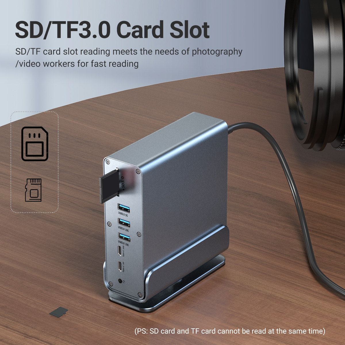 4k60 usb c docking station with dual hdmi,dp,usb