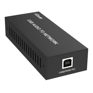 dante 2 channel usb audio to network 2ch usb audio encoder decoder with poe