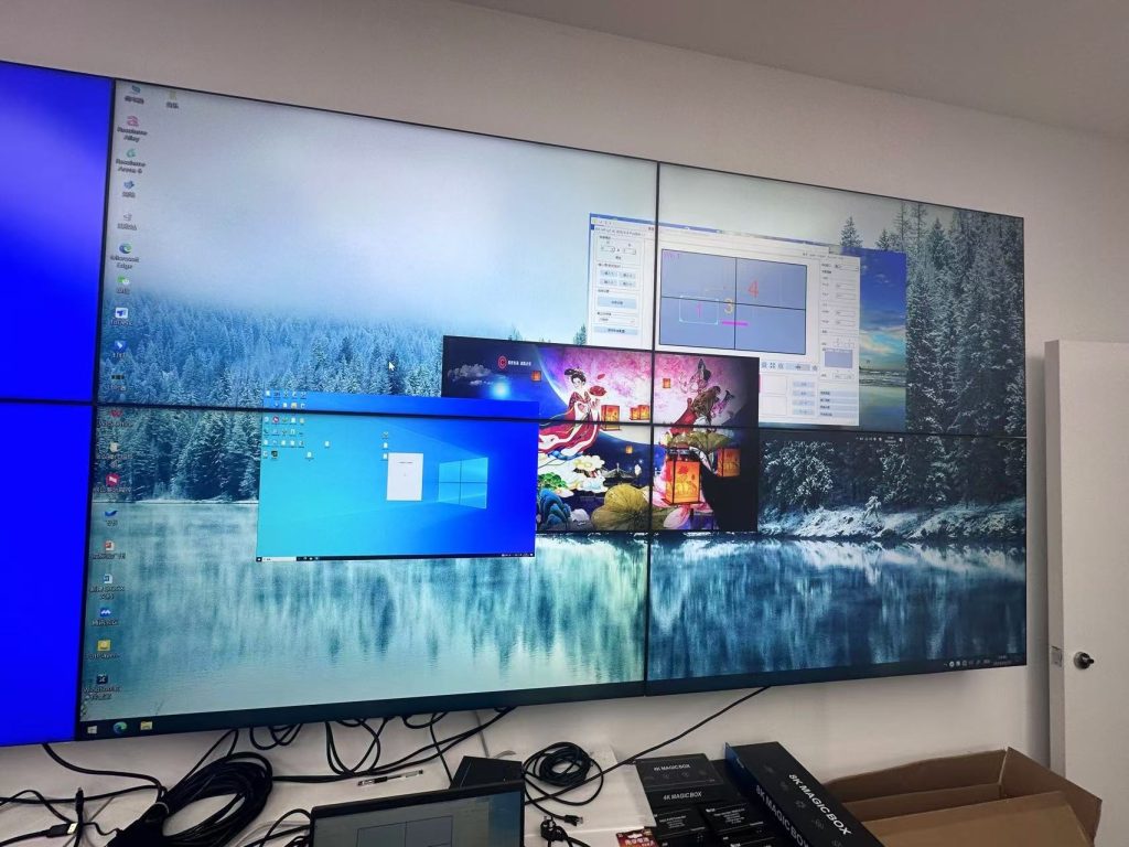 4 layers on one screen