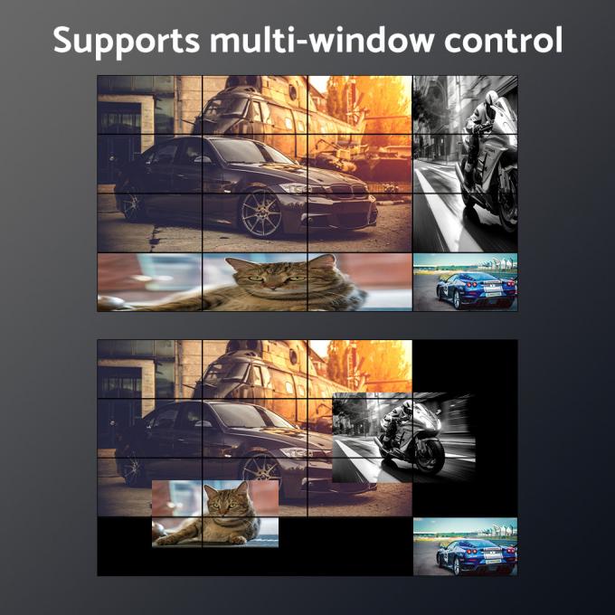 video wall controller 4x18 input and output rotation 4k lcd led fpga chip