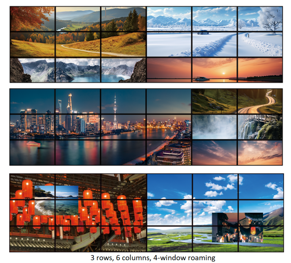 tv wall 4x18