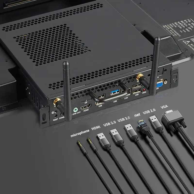custom embedded fanless mini pc ops for interactive whiteboard