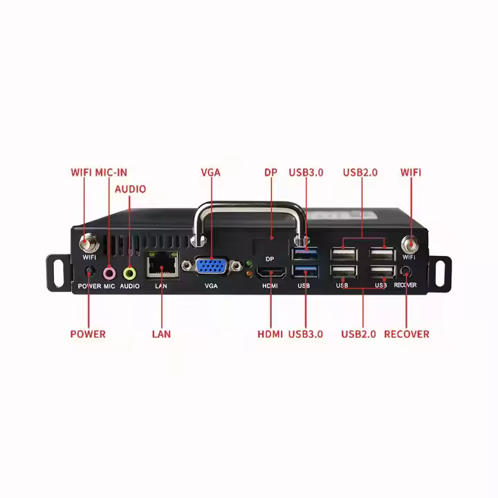 custom embedded fanless mini pc ops for interactive whiteboard