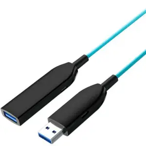 usb 3.1 female male 100% pure fiber optic cable with detachable mpo connectors