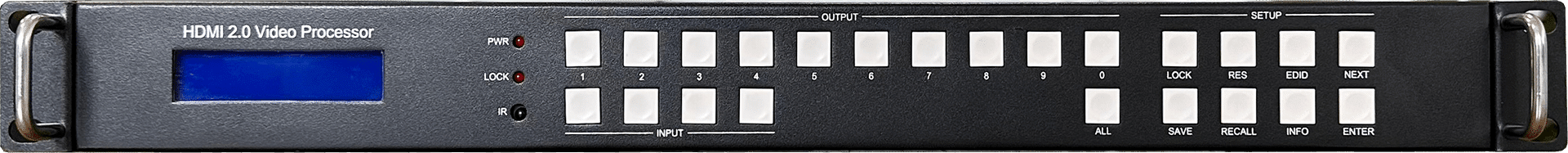 4k60 4x16 4x12 4x9 seamless switching matrix video processor lcd led wall