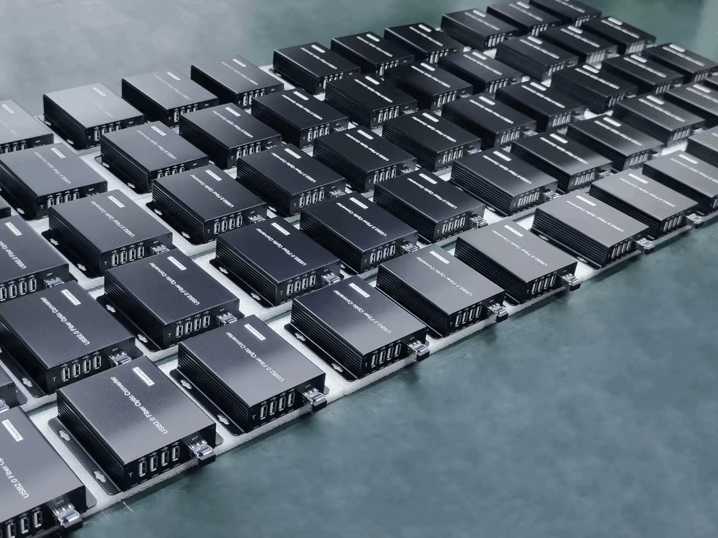 4 ports usb 3.0 2.0 fiber extender up to 20km over one core optical fiber cable