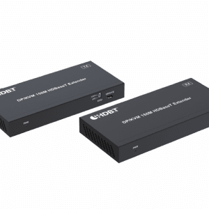 4k@60hz dp/hdmi kvm extender usb poc one cat6 up to 150meter 18gbps ir rs232