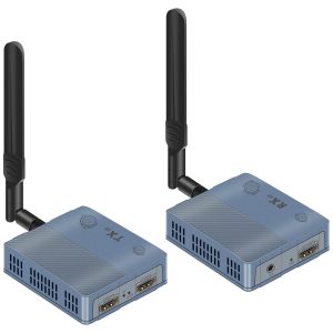 new h.265 150meter wireless hdmi extender true 4k30hz 1080p one tx four rx,hdmi loopout