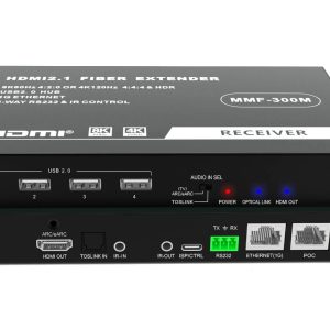 new hdmi 2.1 fiber extender 8k@60hz sfp lc 300m multi mod,with cable connector,mini pigtail extender (复制)