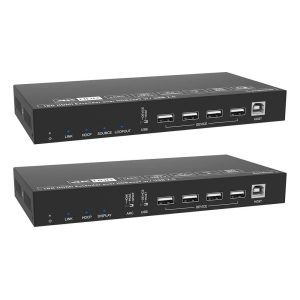 18gbps 4k@60hz 4:4:4 hdbaset 3.0 100m 4*usb 2.0 ,over a single cat6a/7 cable 100m,arc