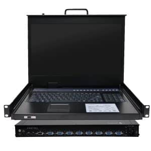 8port 16 port 32 port rackmount kvm switch console drawer,lcd kvm switch chinese factory