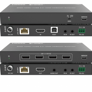 new hdmi 2.1/2.0 8k60 catx extender 100meter,support 4*usb 2.0 on rx end,edi
