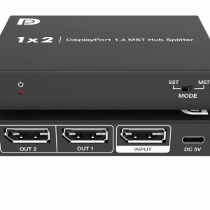 displayport 1.4 1x2 mst hub