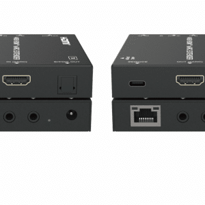 2026 new 4k@60hz 4:4:4 24bit usb3.2 40m usb c full function,over a single cat6a/7 cable,poc, rs232,audio (复制)