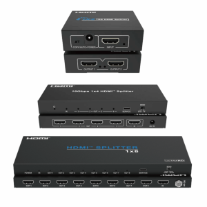 promotion 4k60 4:4:4 18gbps hdmi 2.0 1x2 1x4 1x8 splitter,1x2/4 with auto downscaling,edid,cec hdr10